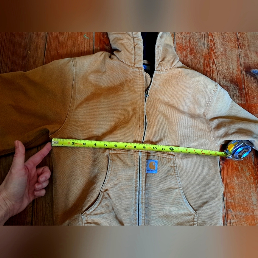 Little Boys Carharrt Coat Size M 10-12